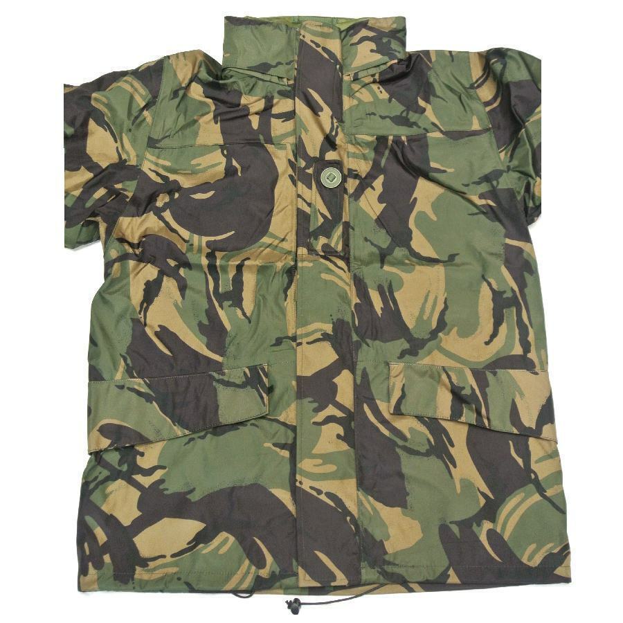 British Army Issue DPM Camo Woodland Goretex Waterproof Jacket Size S 36″ Chest