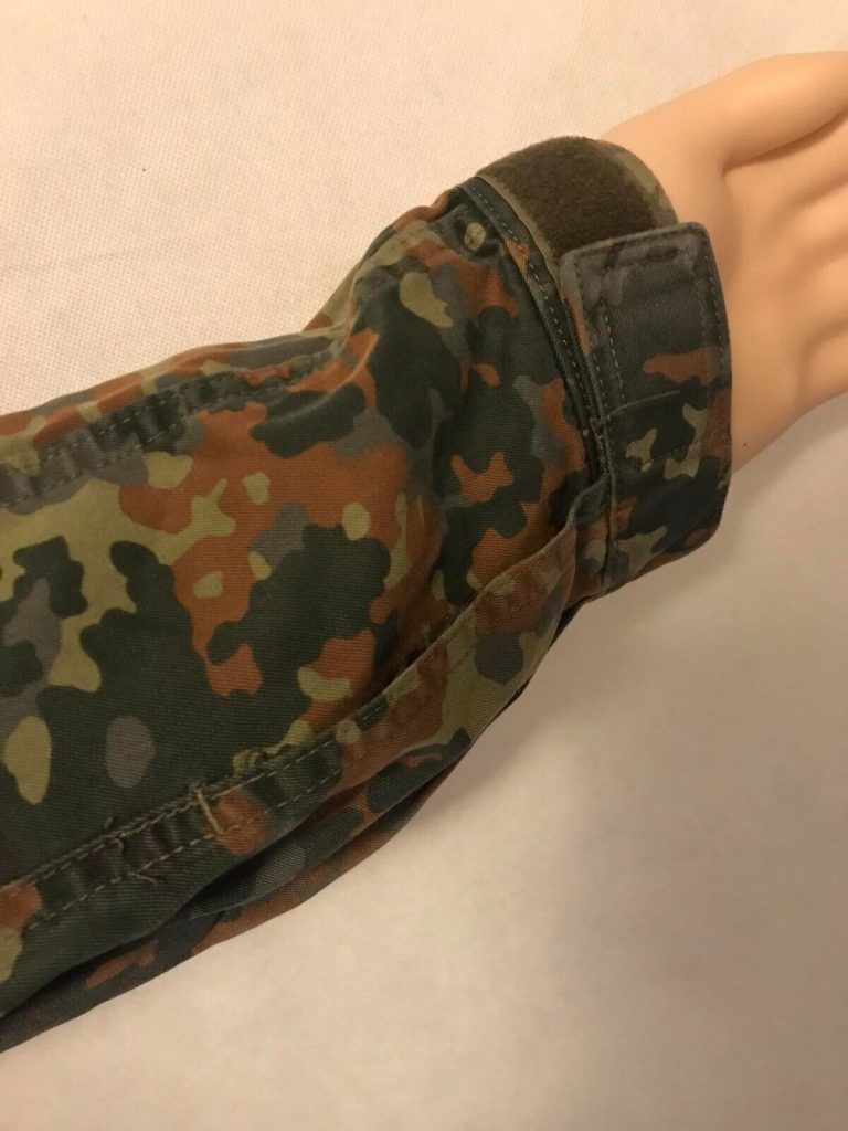 German Army Flecktarn Camo Shirt Lightweight Jacket Genuine Military Surplus