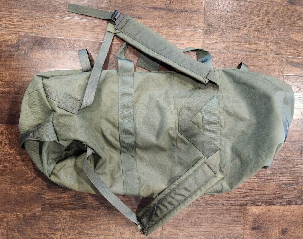 Improved Duffel Bag, OD Green,us Military Zipper Deployment Flight Travel USGI