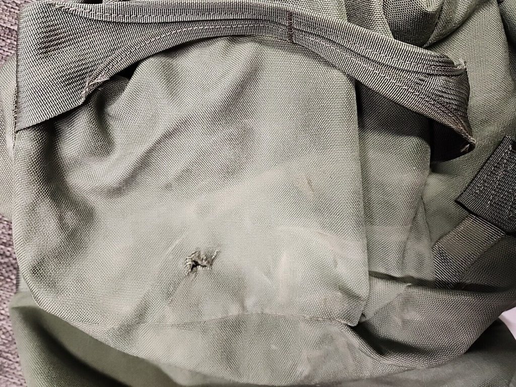 Improved Duffel Bag, OD Green,us Military Zipper Deployment Flight Travel USGI