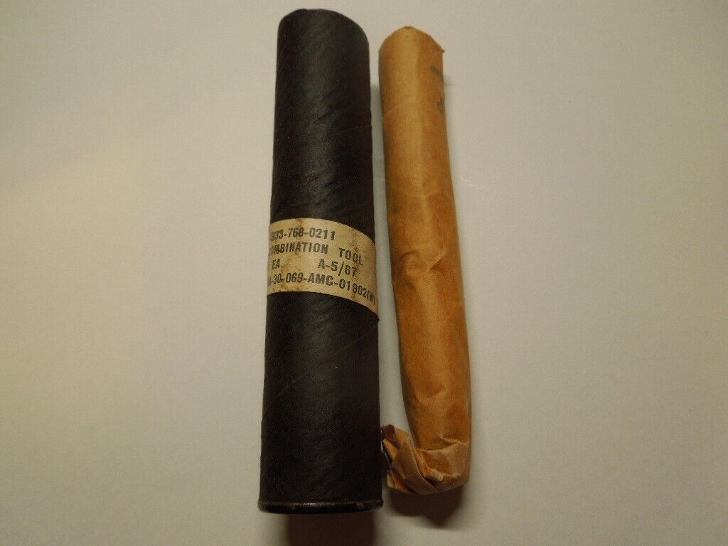 Original 1967 .308 Springfield 7.62x51mm Nato Butt Stock Cleaning Kit Complete