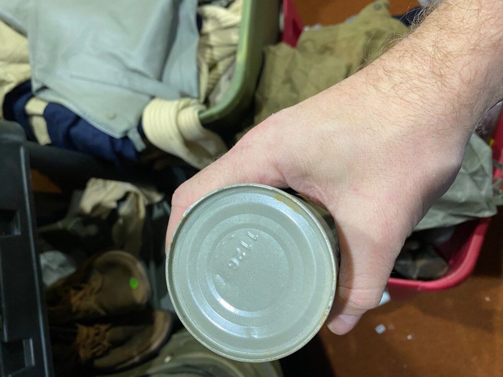 Original WWII US NAVY & ARMY Emergency Drinking Water Can-Sealed, NOS