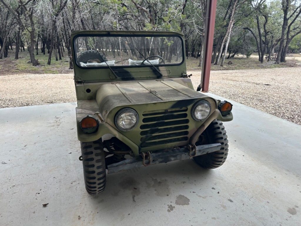 Uncut Am General 1971 M151a2 MUTT US Army Tech Manual Included