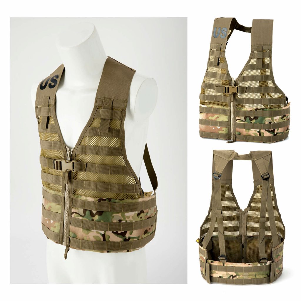USMC Molle II Tactical Vest Military Fighting Load Carrier FLC Pouches Multicam