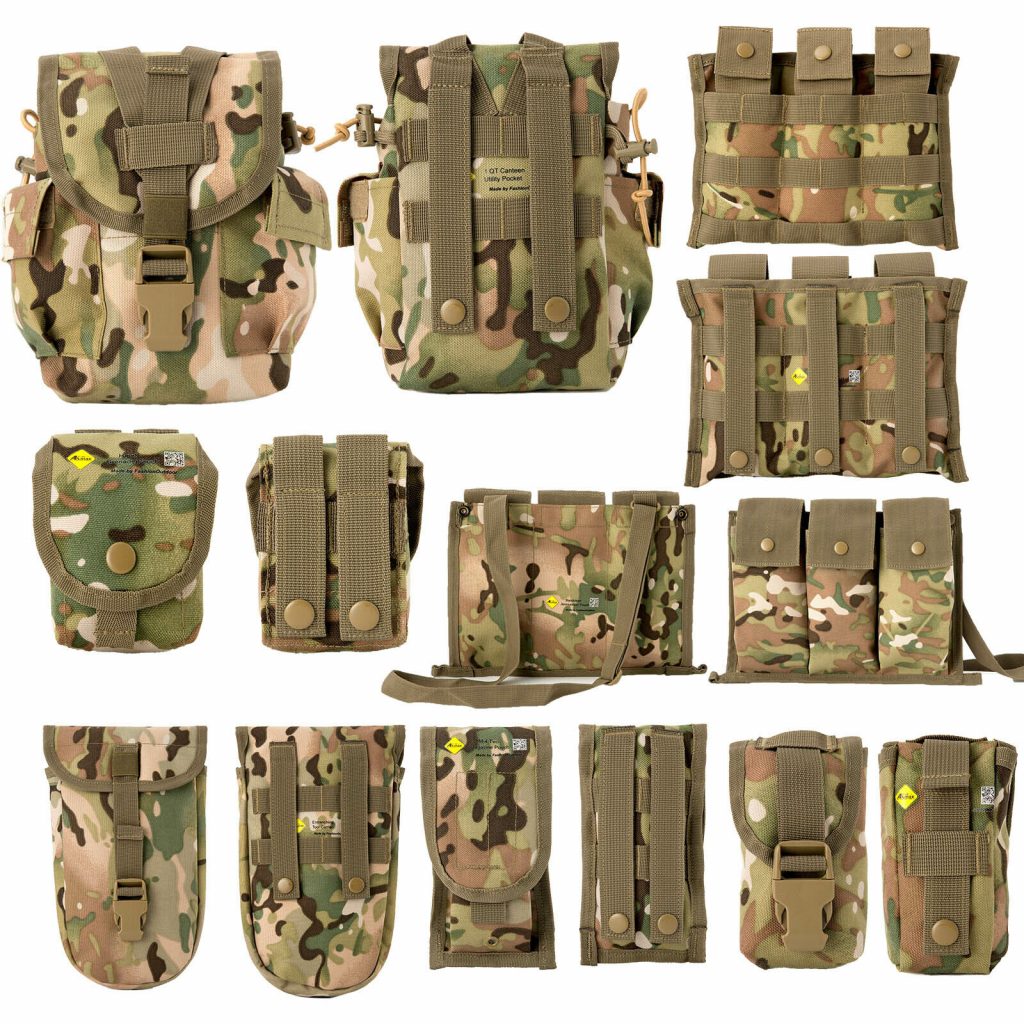 USMC Molle II Tactical Vest Military Fighting Load Carrier FLC Pouches Multicam