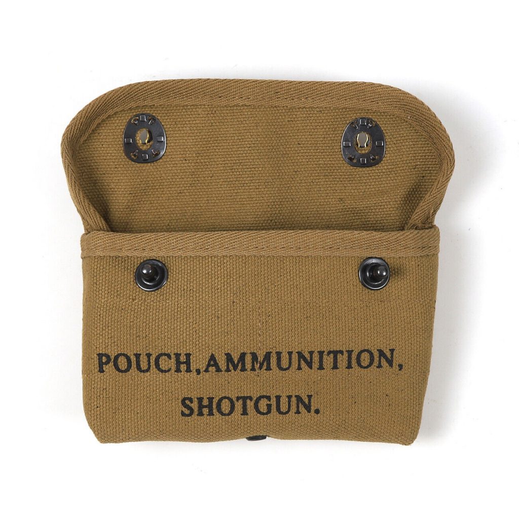 WW2 US ARMY Shotgun Shell Pouch Canvas Ammo