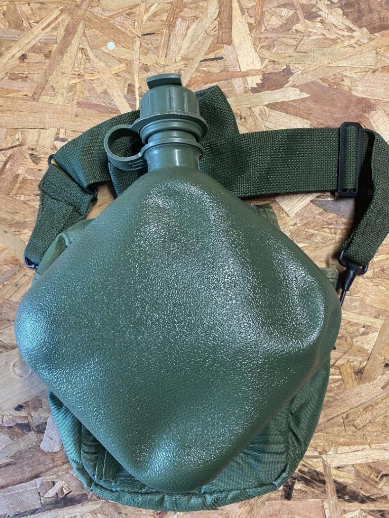Genuine US Military 2 QT Canteen with Cover and Shoulder Strap