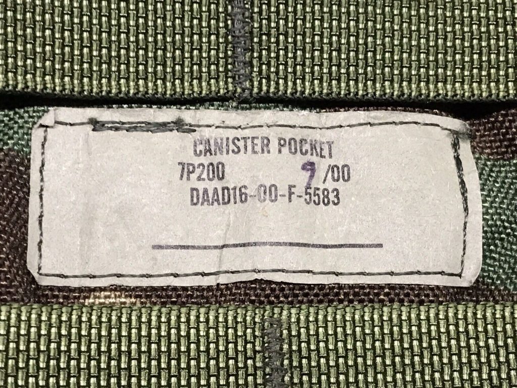 M81 Woodland Molle Canister Pocket USMC