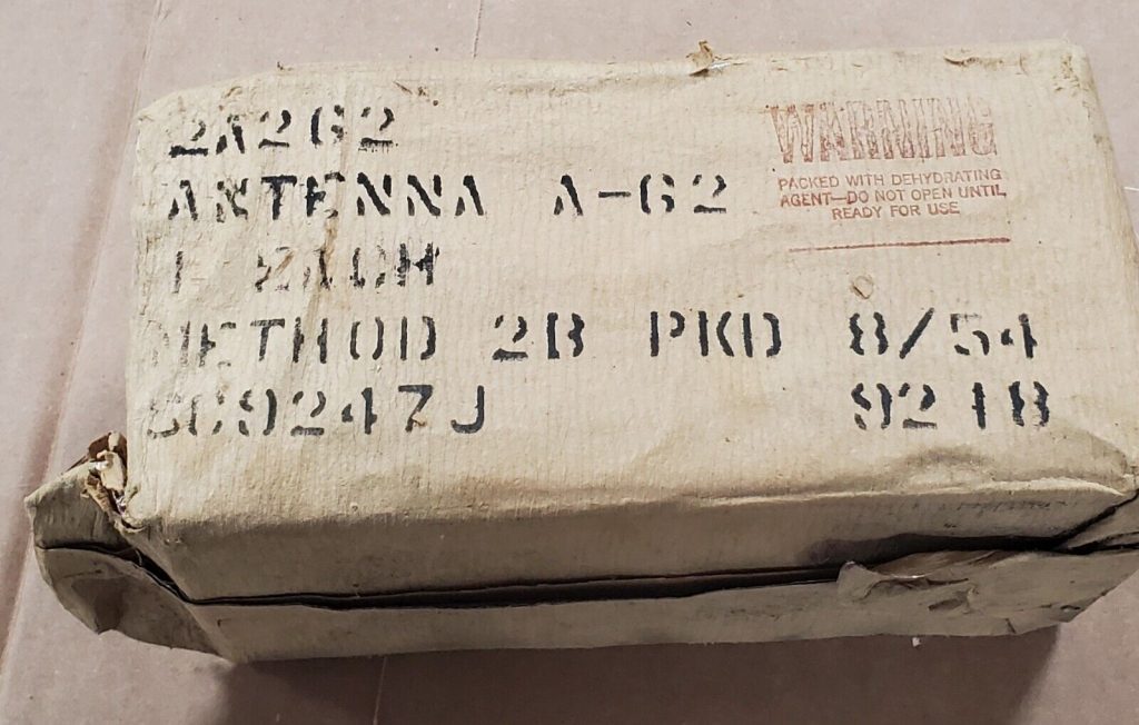 WW2 US Military Army Signal Corps A-62 Phantom Antenna NOS Still in box