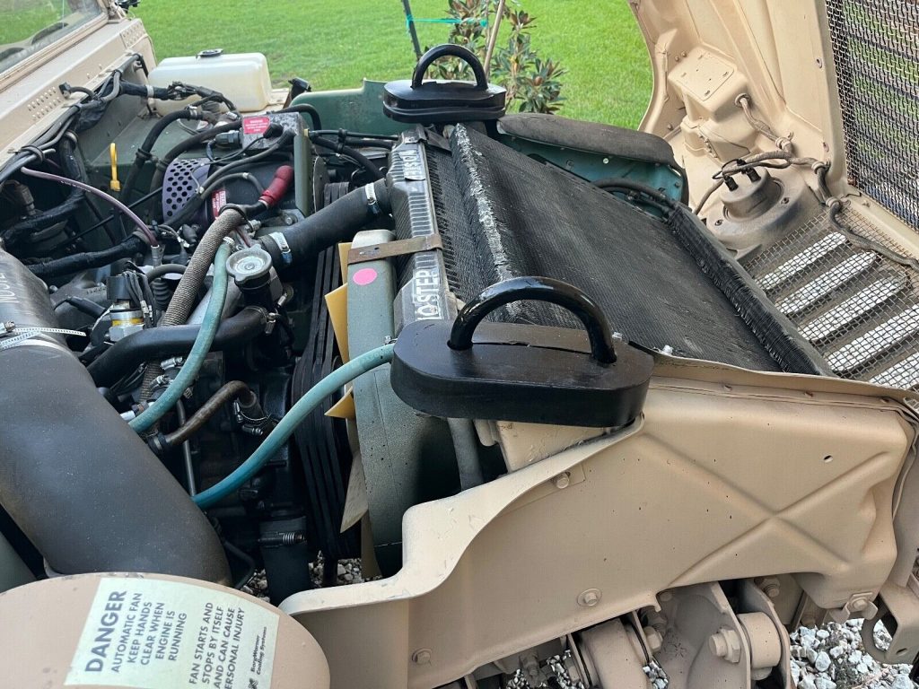 2001 Am General M1097r1 4X4 6.5L Diesel Military Humvee W/truck Body Low Miles!