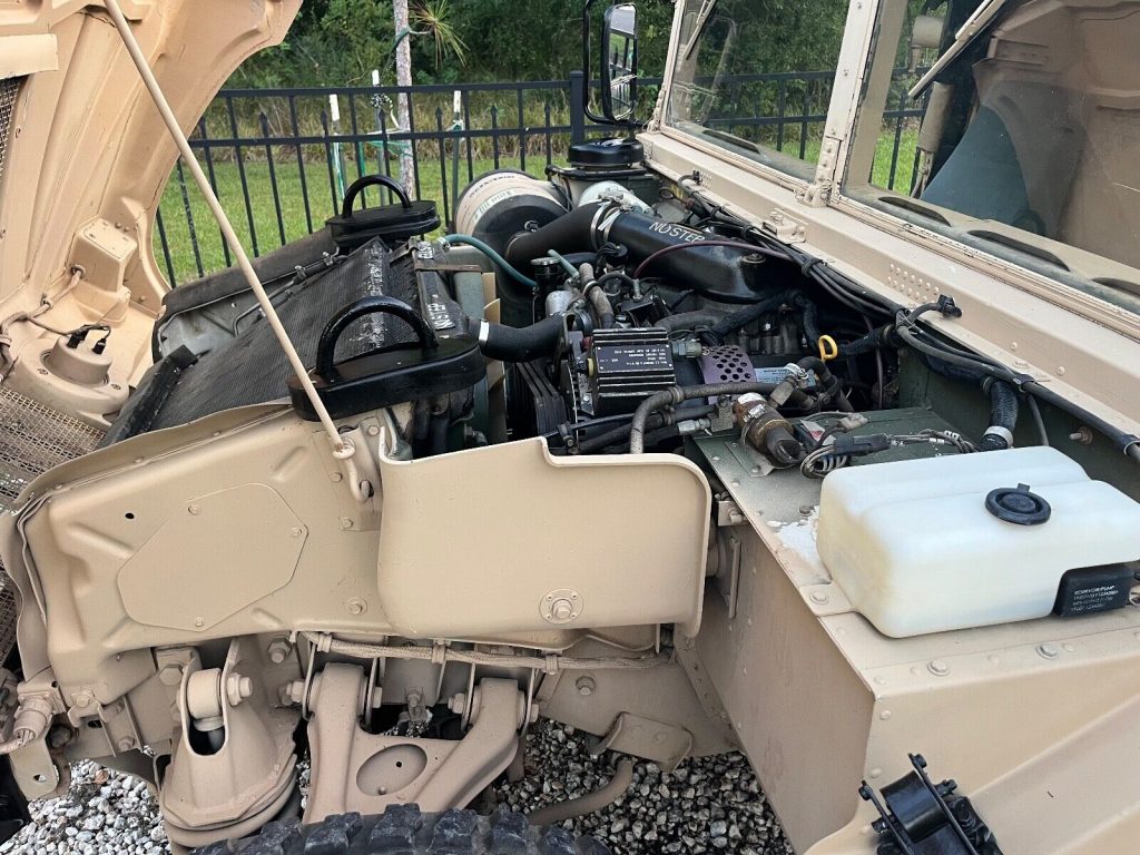 2001 Am General M1097r1 4X4 6.5L Diesel Military Humvee W/truck Body Low Miles!