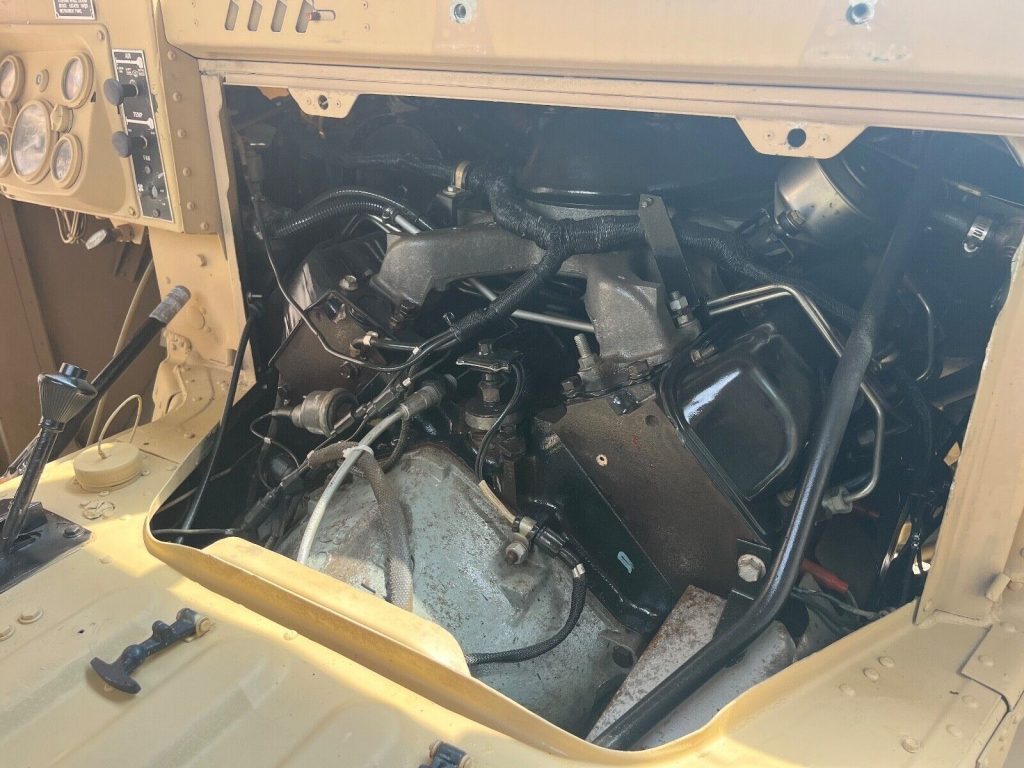 2001 Am General M1097r1 4X4 6.5L Diesel Military Humvee W/truck Body Low Miles!