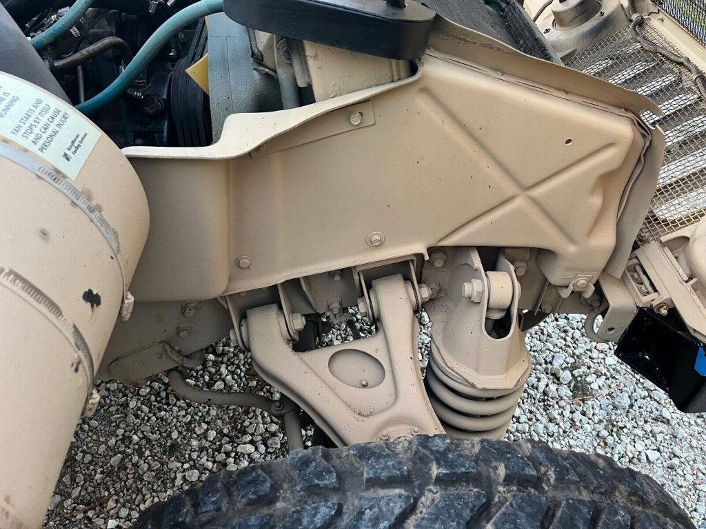 2001 Am General M1097r1 4X4 6.5L Diesel Military Humvee W/truck Body Low Miles!