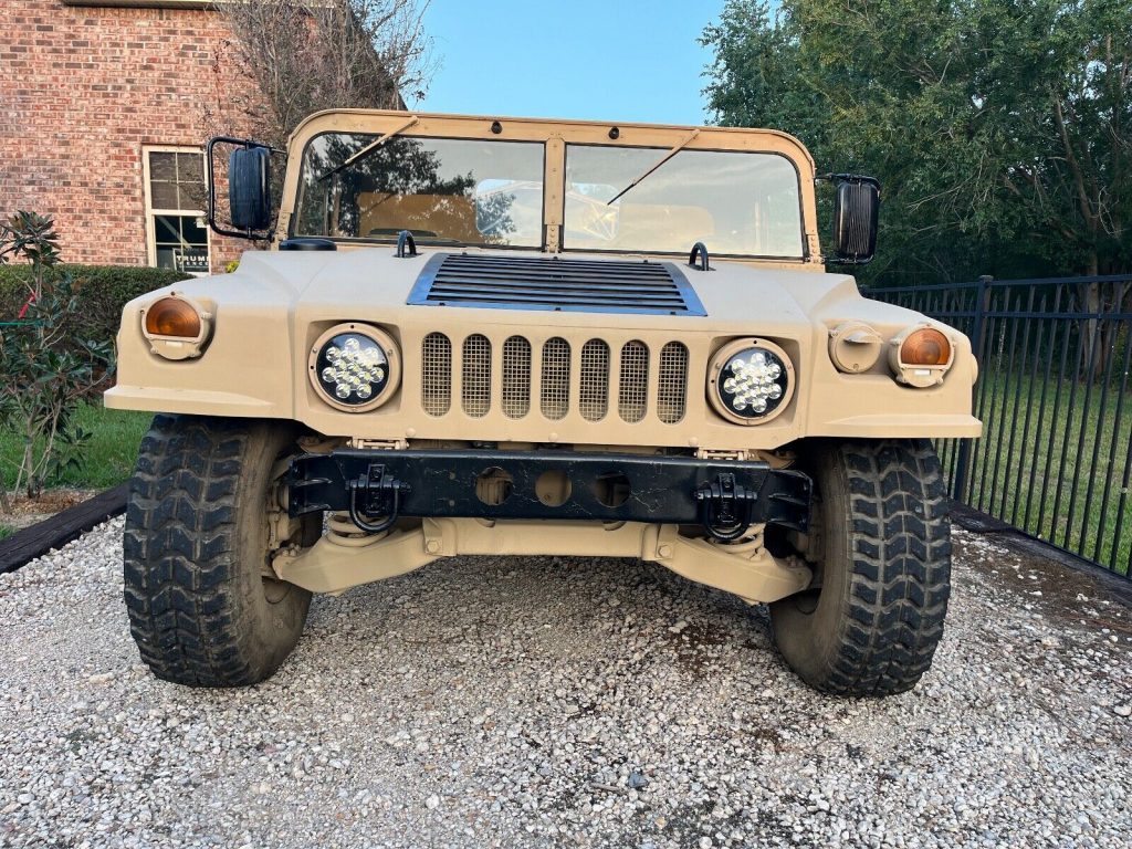 2001 Am General M1097r1 4X4 6.5L Diesel Military Humvee W/truck Body Low Miles!