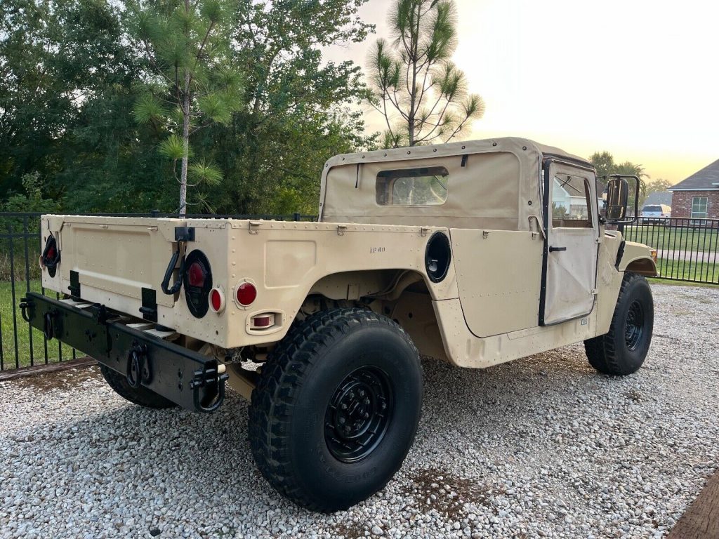 2001 Am General M1097r1 4X4 6.5L Diesel Military Humvee W/truck Body Low Miles!