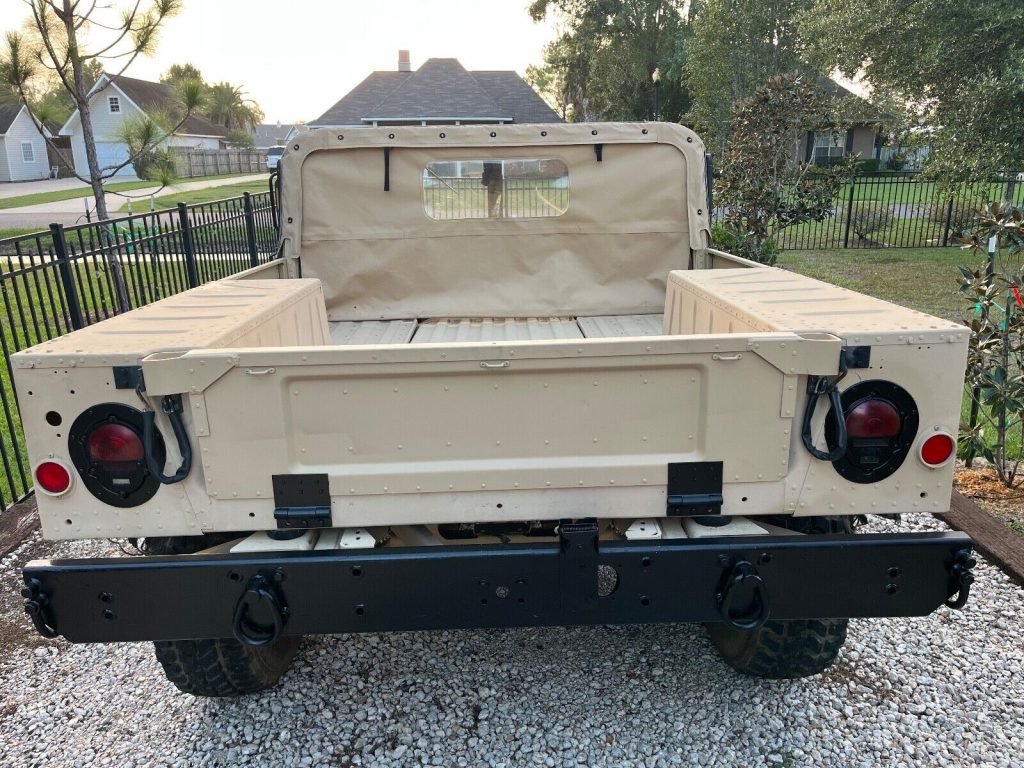 2001 Am General M1097r1 4X4 6.5L Diesel Military Humvee W/truck Body Low Miles!