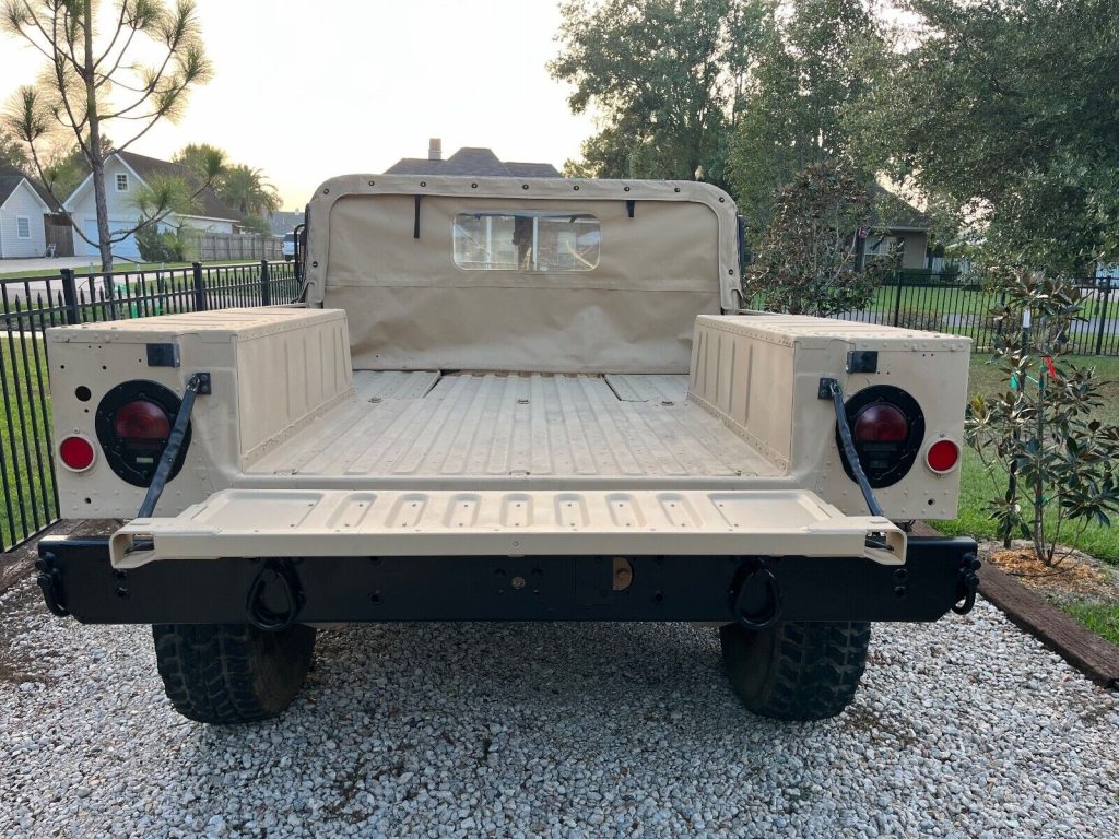 2001 Am General M1097r1 4X4 6.5L Diesel Military Humvee W/truck Body Low Miles!