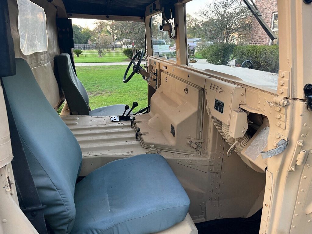 2001 Am General M1097r1 4X4 6.5L Diesel Military Humvee W/truck Body Low Miles!