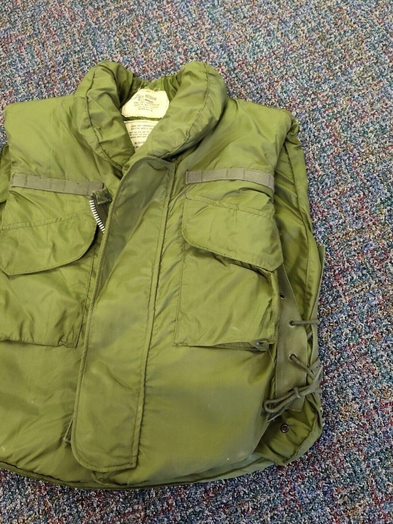 Vietnam War M69 US Army FLAK VEST Fragmentation Jacket 3/4 Collar Medium