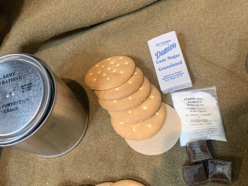 WWII Fully Edible Reproduction C Ration B Unit – Historically Accurate Rations