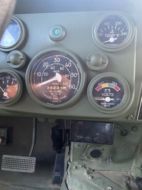 1989 Am General M998 4X4 6.2L Diesel Military Humvee