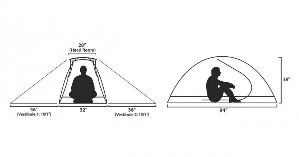 Litefighter 1 Individual Shelter System One-Person Tent – OCP Multicam
