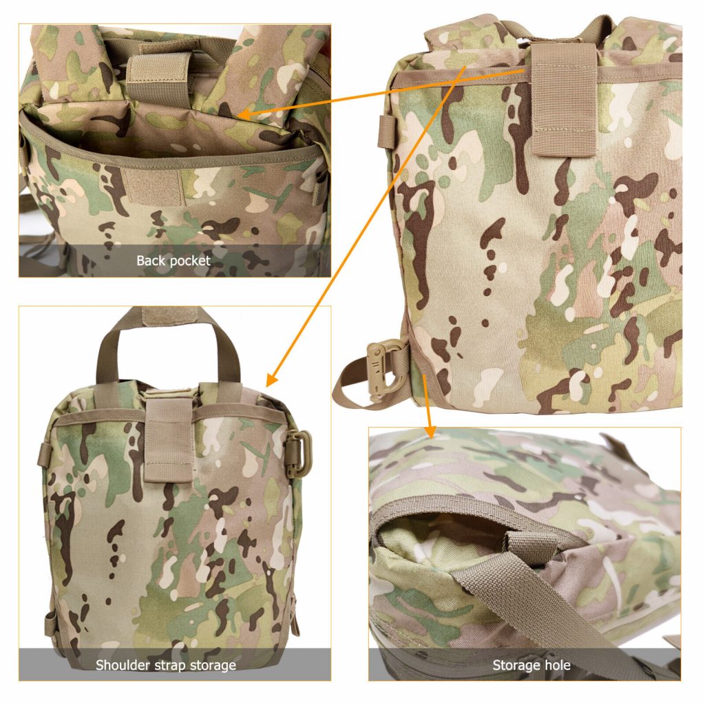 MT All Purpose Military EMT Individual First Aid Kits (ifak) Backpack System