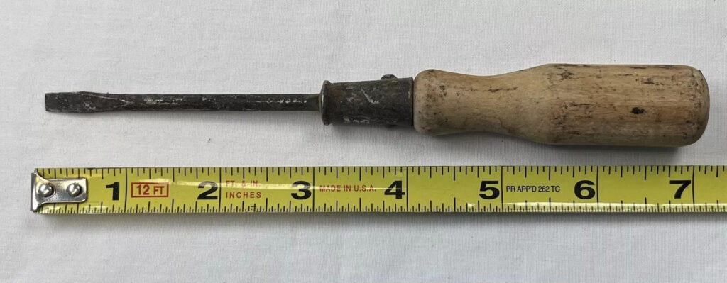 NOS WWII U.S. Army Willys MB Ford GPW Jeep Dodge, GMC 7″ Flathead Screwdriver