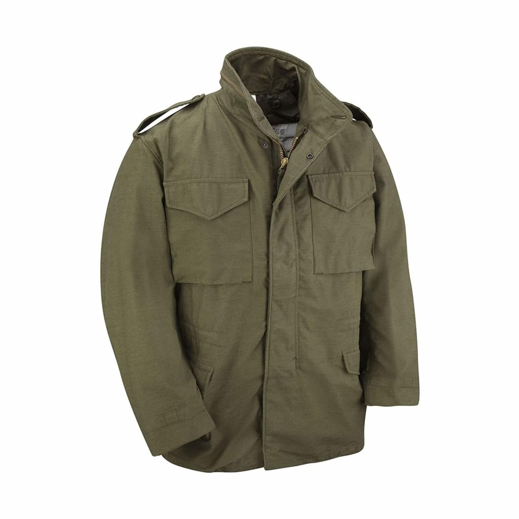 Original US M65 Jacket Army Military Combat Field Vintage Coat Olive Green New