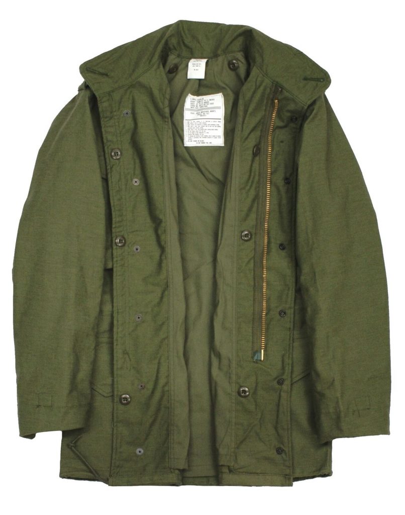 Original US M65 Jacket Army Military Combat Field Vintage Coat Olive Green New