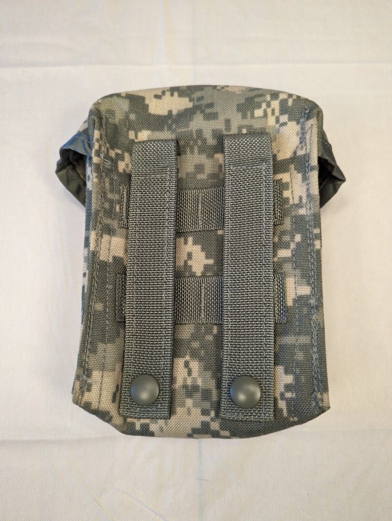 US Army ACU Molle IFAK First Aid Pouch with Insert – No Contents Good Condition