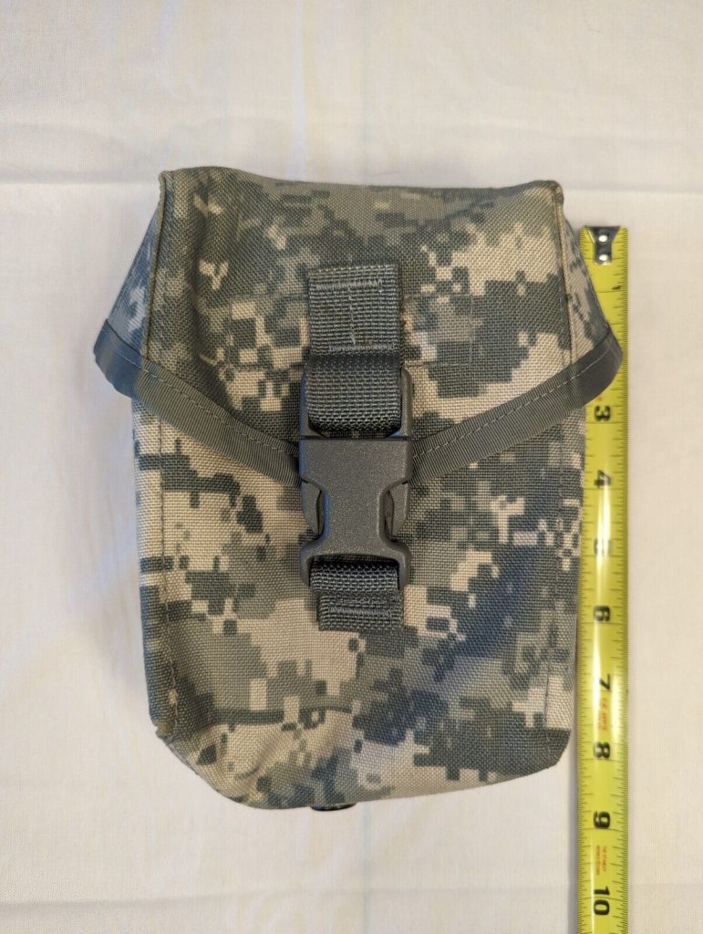US Army ACU Molle IFAK First Aid Pouch with Insert – No Contents Good Condition