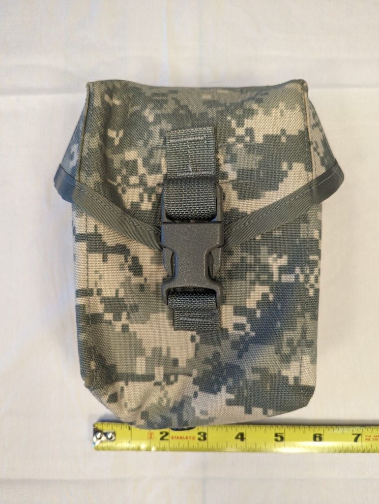 US Army ACU Molle IFAK First Aid Pouch with Insert – No Contents Good Condition