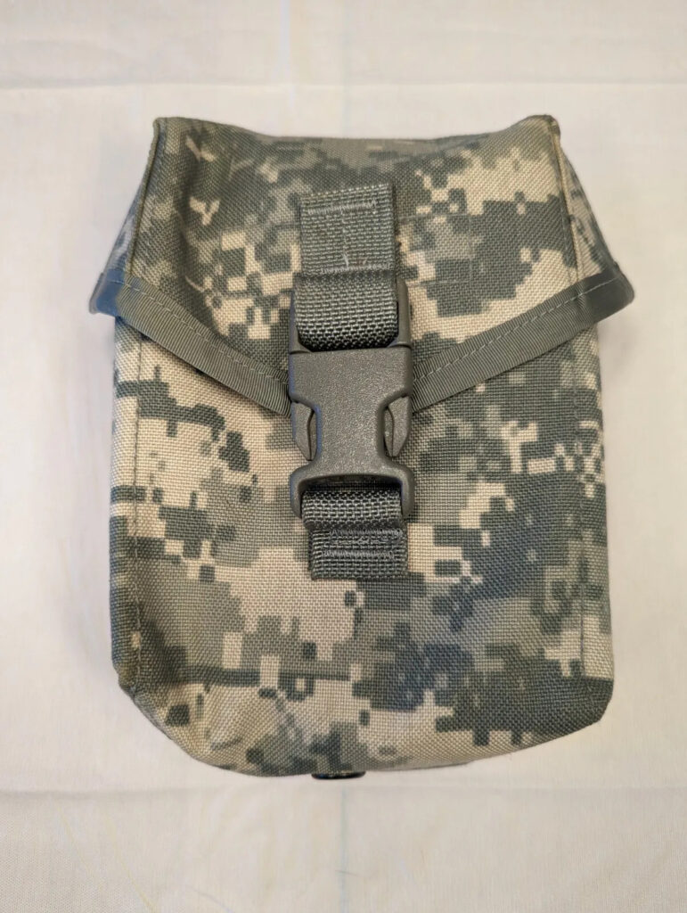 US Army ACU Molle IFAK First Aid Pouch with Insert – No Contents Good Condition