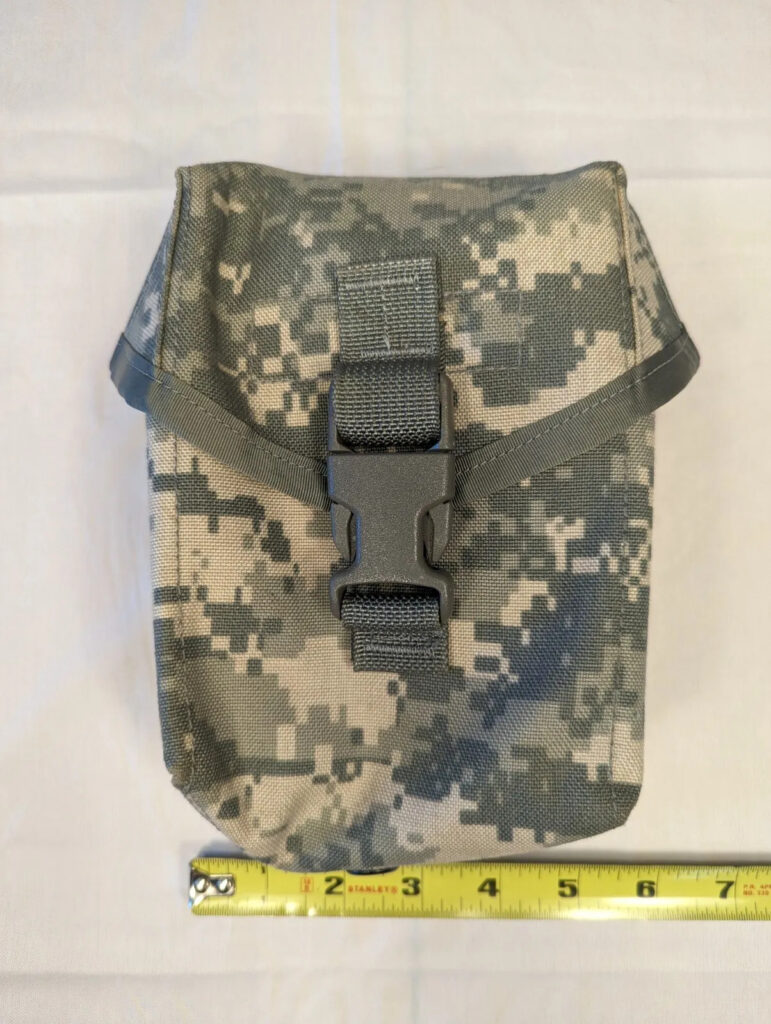US Army ACU Molle IFAK First Aid Pouch with Insert – No Contents Good Condition