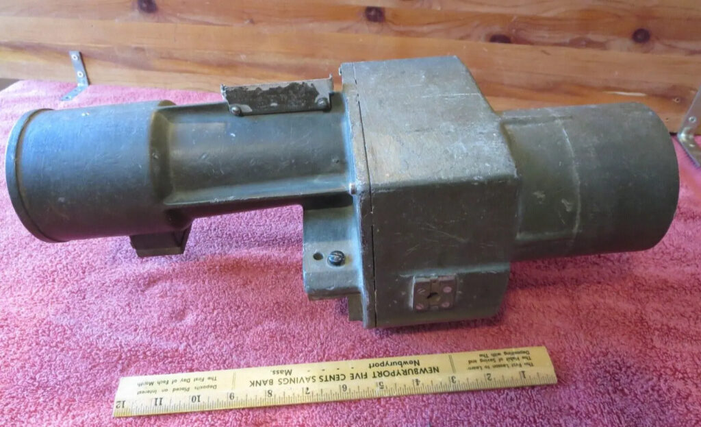 Vintage WWII Military Farrand Tank T116 Telescope Ocular lens Optic Binocular