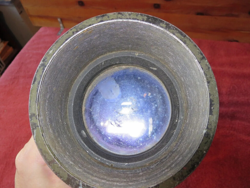 Vintage WWII Military Farrand Tank T116 Telescope Ocular lens Optic Binocular