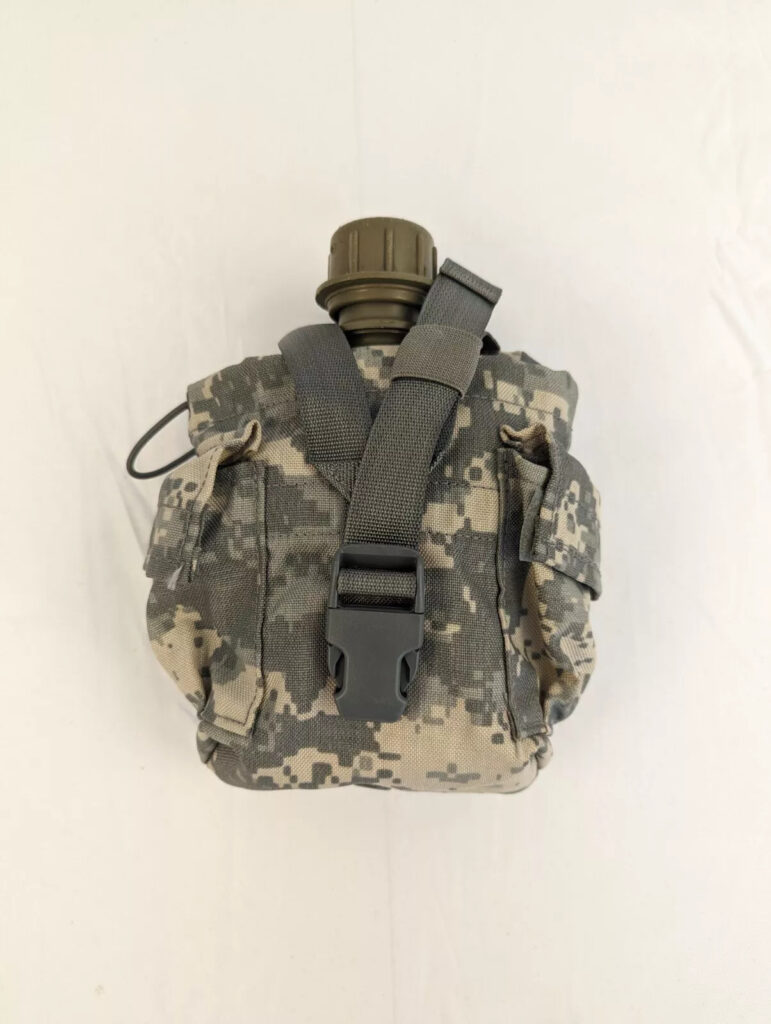 1QT Canteen with ACU Pouch – Genuine USGI Military 1 Quart UCP Cover
