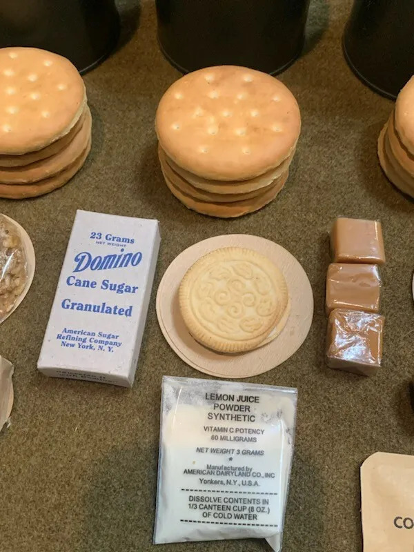 Late WWII OD C Ration B Unit – Fully Edible, Reusable and Historically Accurate