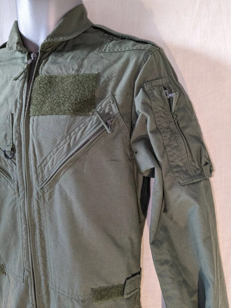Royal Air Force & Army Corp Aircrew Flight Suit FR Coverall, Sage Green