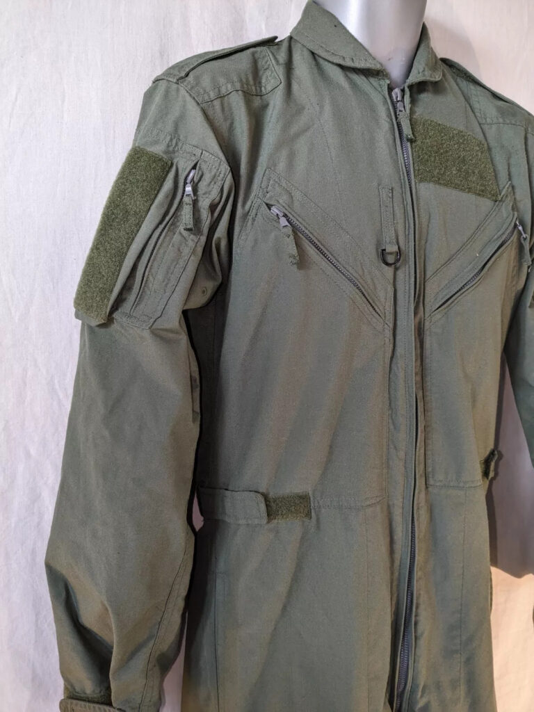 Royal Air Force & Army Corp Aircrew Flight Suit FR Coverall, Sage Green