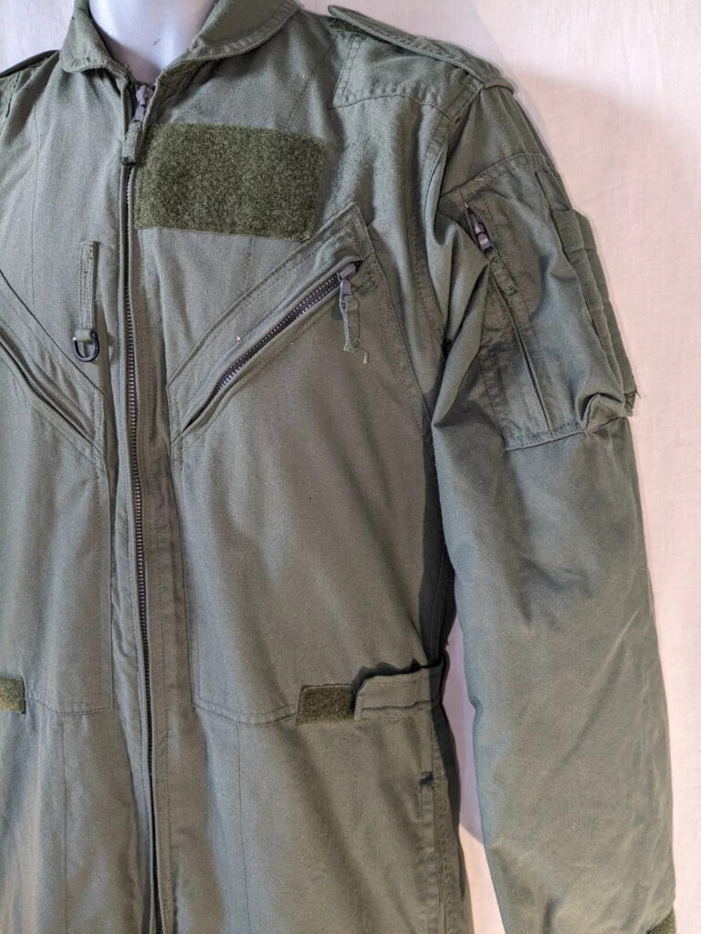Royal Air Force & Army Corp Aircrew Flight Suit FR Coverall, Sage Green