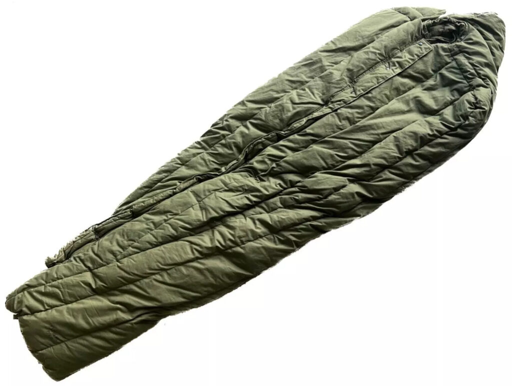 US Military Subzero Sleeping Bag Extreme Cold Weather OD Green Mummy -20