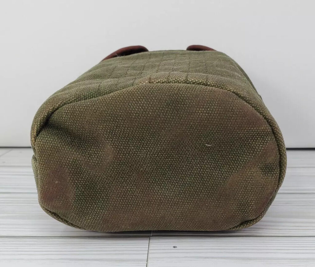 US Military WWII Vollrath 1943 Canteen Canvas Cover Vietnam Era DSA 100-4764 Vtg