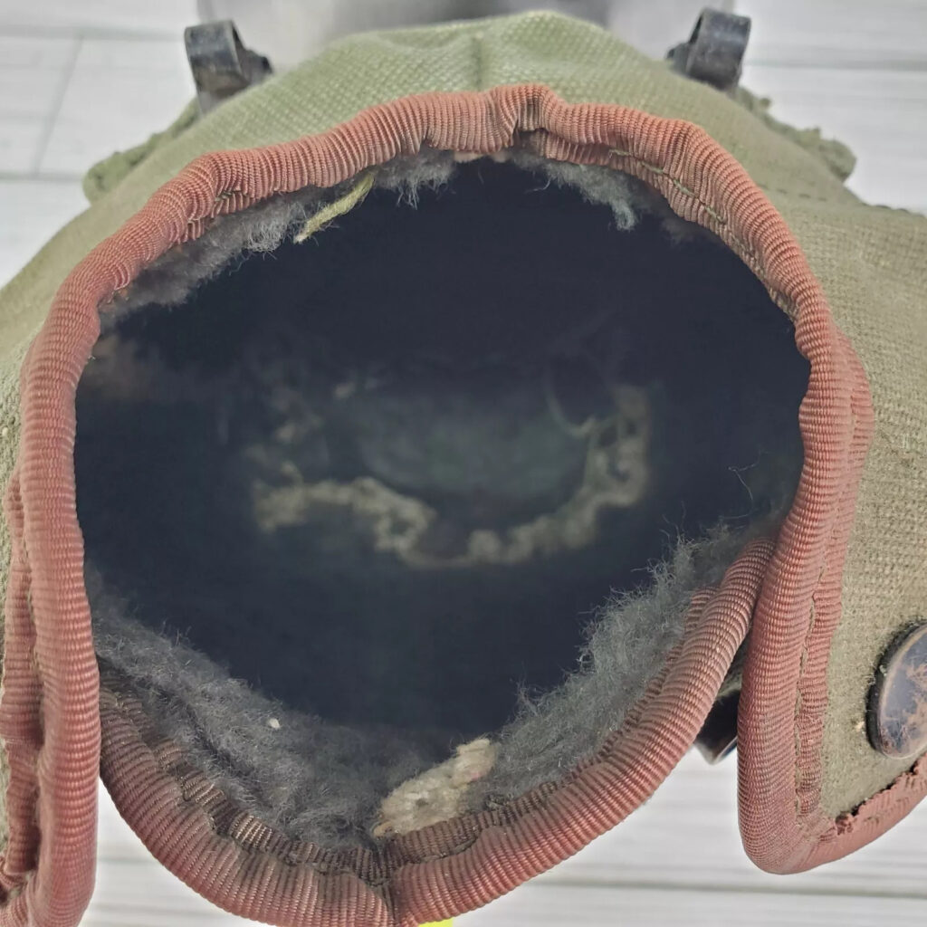 US Military WWII Vollrath 1943 Canteen Canvas Cover Vietnam Era DSA 100-4764 Vtg