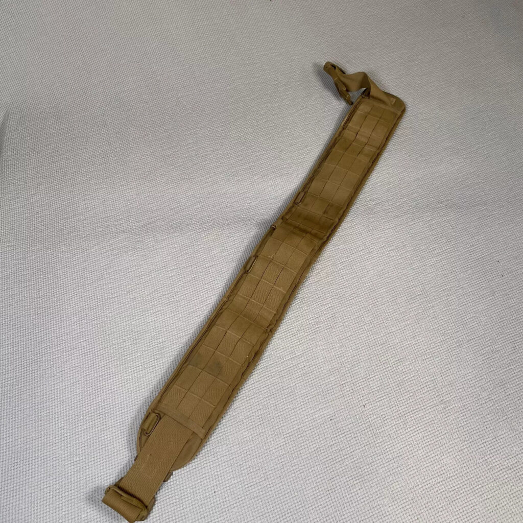 USMC Sub Belt Padded Filbe War Molle Coyote
