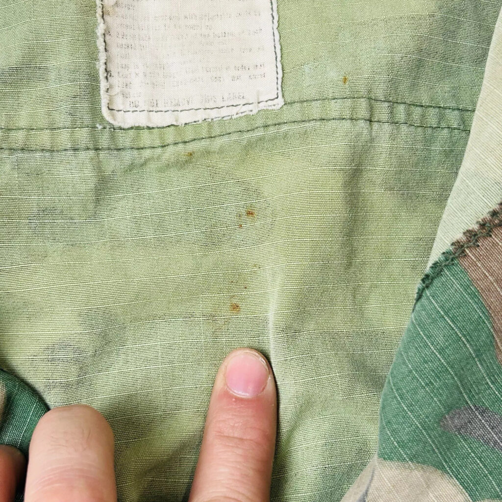 Vintage ERDL USMC 1970’s Woodland Camo Jungle Combat Coat