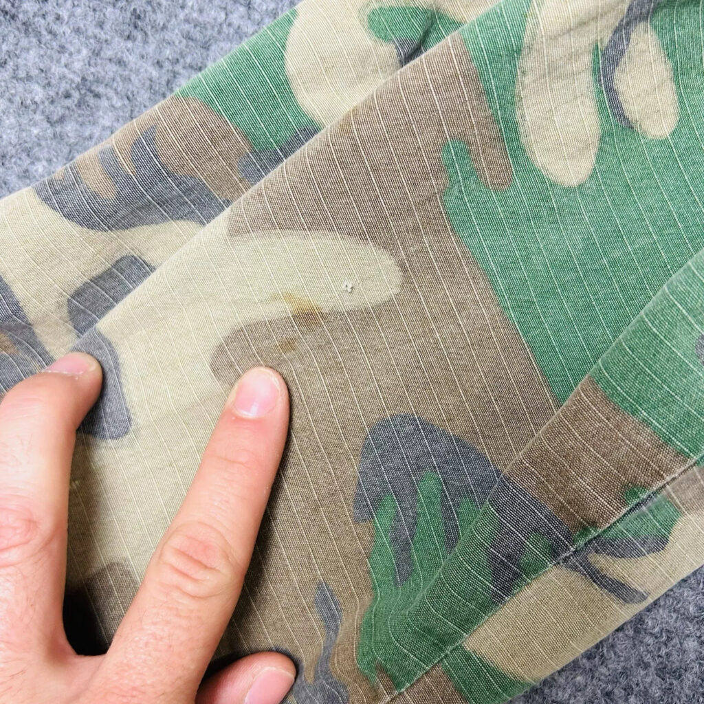 Vintage ERDL USMC 1970’s Woodland Camo Jungle Combat Coat