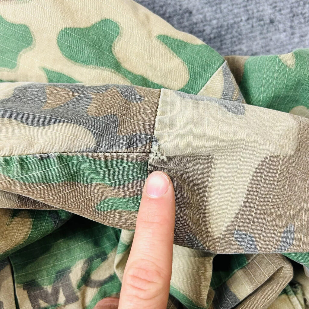 Vintage ERDL USMC 1970’s Woodland Camo Jungle Combat Coat