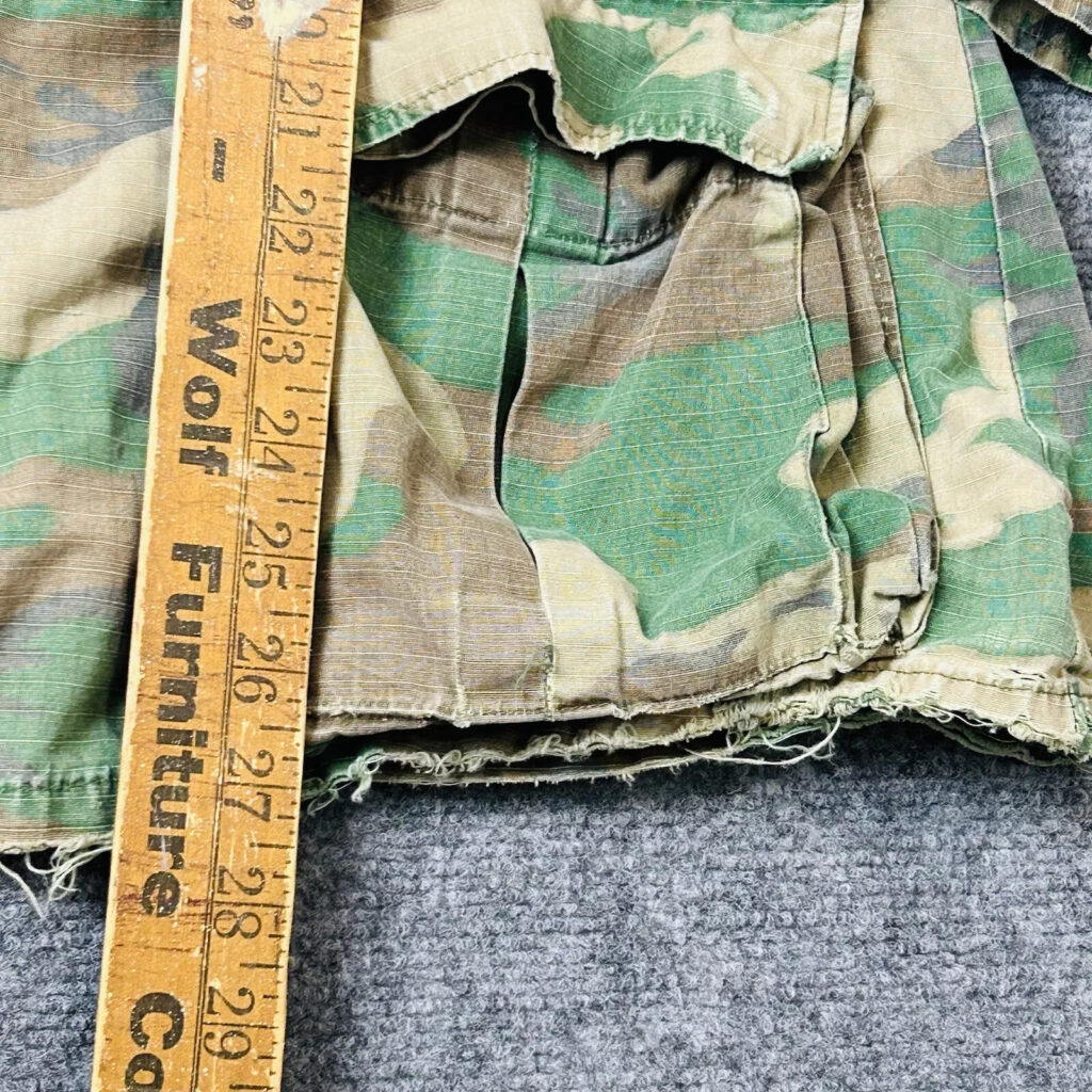 Vintage ERDL USMC 1970’s Woodland Camo Jungle Combat Coat